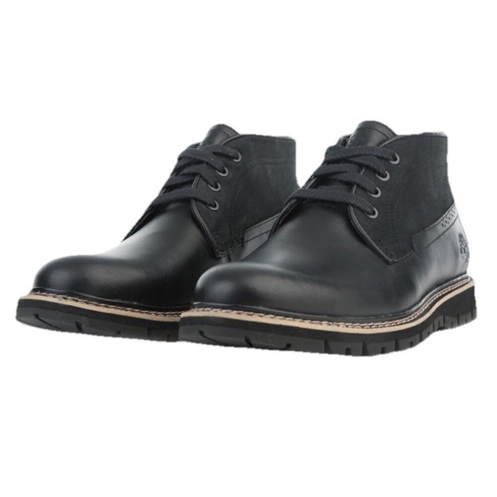 TIMBERLAND Britton Hill Chukka Boots TB0A1MDY001 Black Waterproof Comfort Sz 9